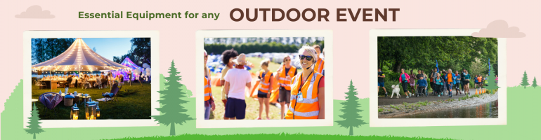 Essential Equipment for any Outdoor Events